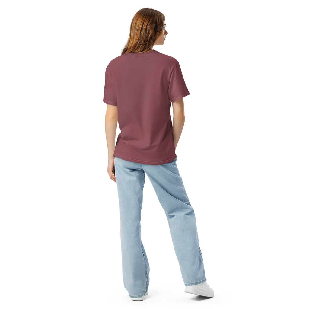 Unisex garment-dyed heavyweight t-shirt