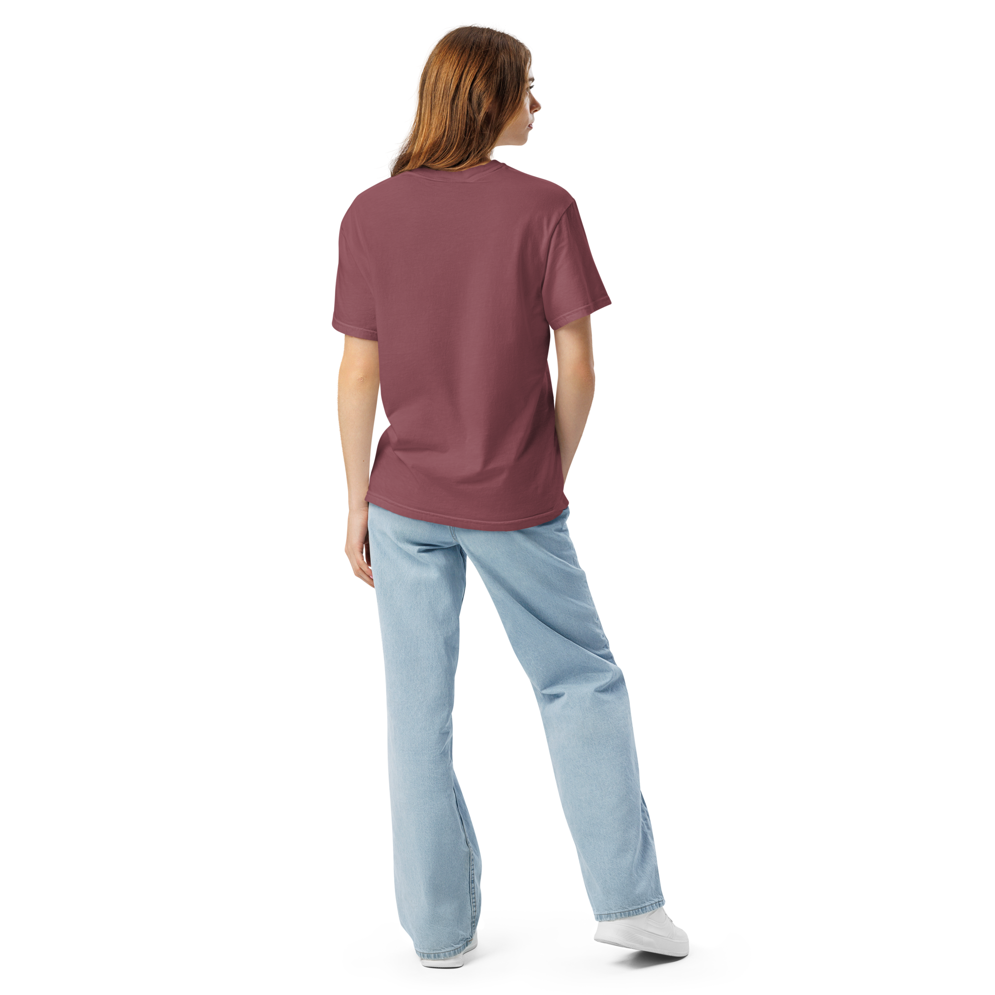 Unisex garment-dyed heavyweight t-shirt