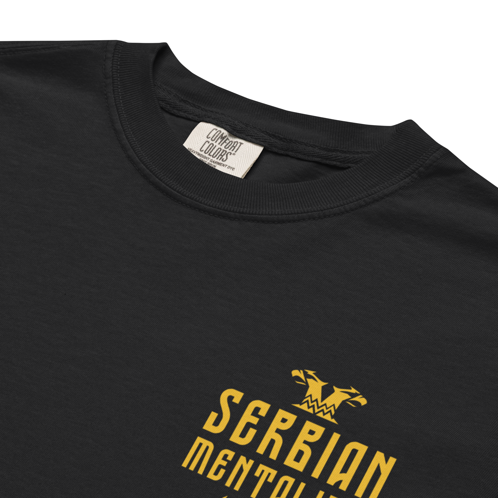 Unisex garment-dyed heavyweight t-shirt